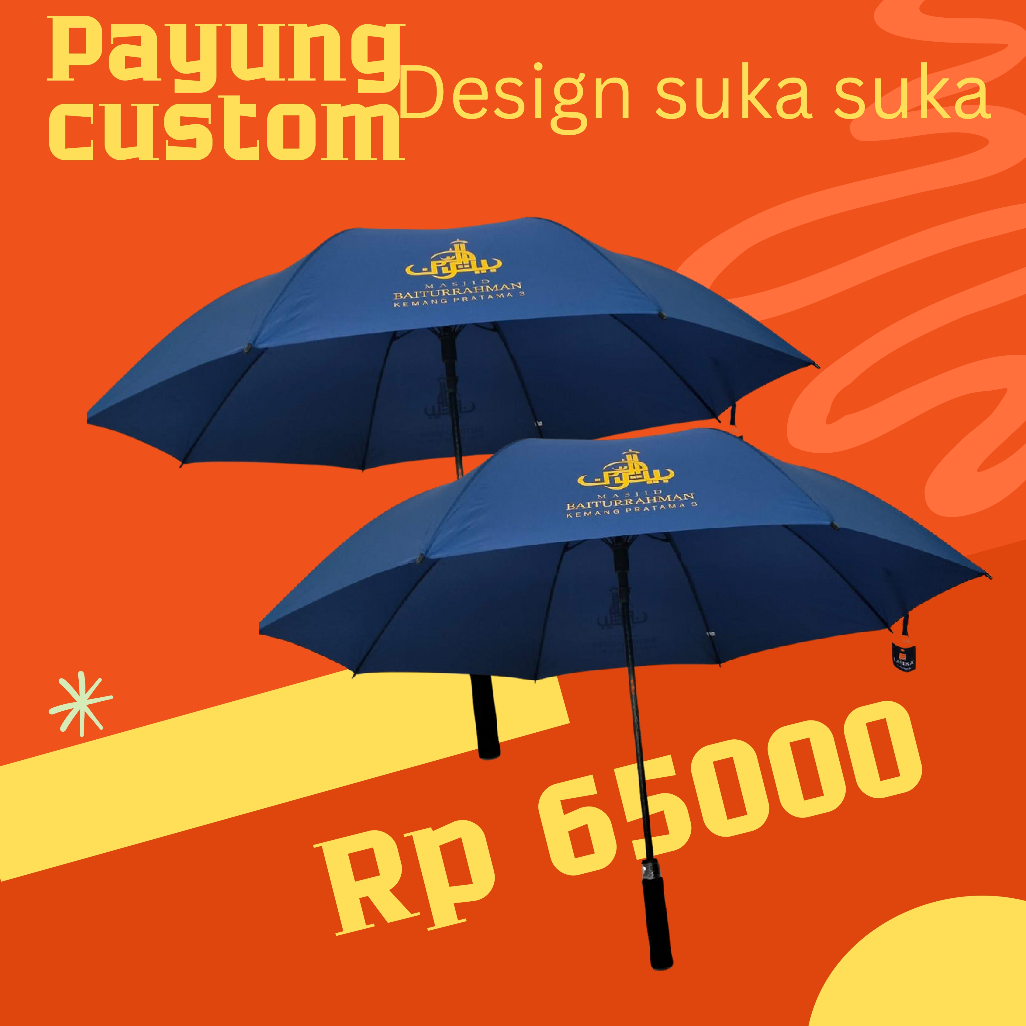 Thumbnail payung golf custom payung golf promosi payung golf otomatis payung custom design